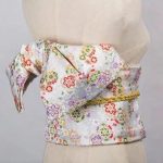 Wit Gebloemde Obi-riem
