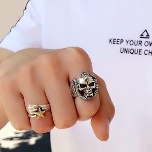 Zilveren Slangen Ring - 13