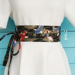 Zwarte Obi-riem Koi Karper - L