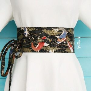 Zwarte Obi-riem Koi Karper