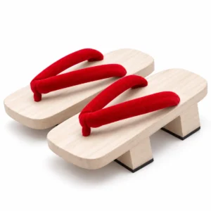 Geta Sandale aus Hellem Holz – Paar aus hellem Holz