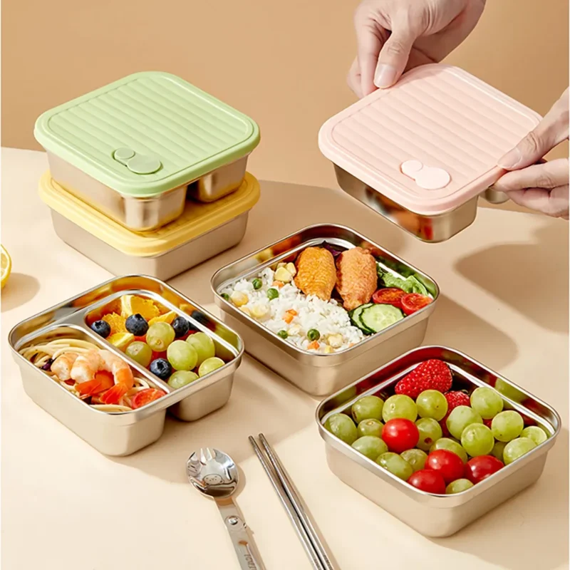 Japanische Bentobox aus Edelstahl