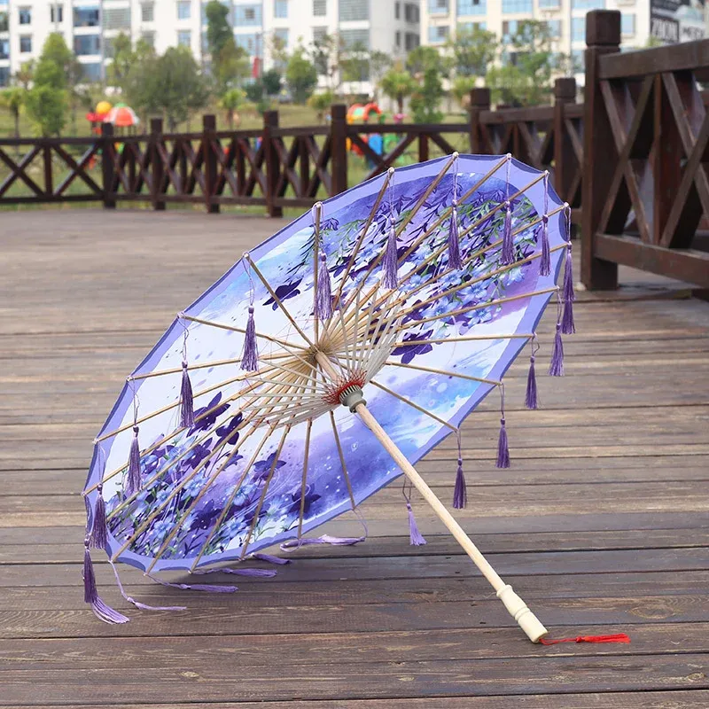 Japanischer Regenschirm Nachtmotiv Japanischer Regenschirm Nachtmotiv